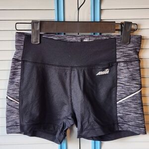 Avia Black and Gray Athletic Shorts